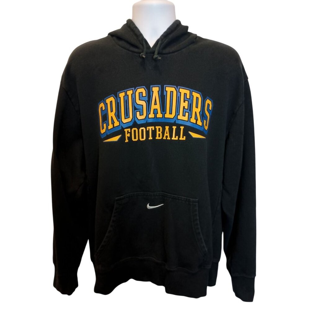 Nike Crusaders Football Hoodie Sweatshirt Men's Size XL